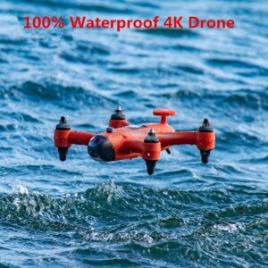 2019 Waterproof Drone with 5.8Ghz 8CH Remote Controller 4K 12MP Camera for RC Aerial movement quadcopter