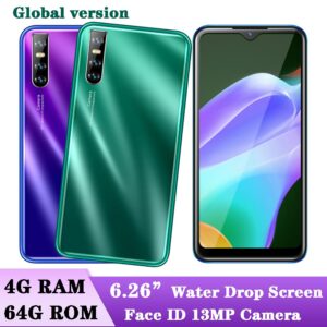 9x-water-drop-screen-android-2sim-celulares-phone-4gb-ram-64gb-rom-quad-core-smartphones-6-26-mobile-phones-face-id-unlocked-image-1