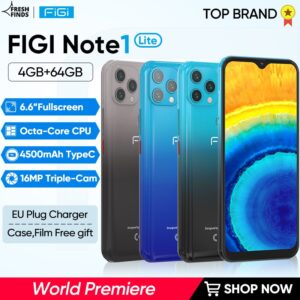 world-premiere-figi-note-1-lite-smartphones-octa-core-cpu-4500mah-type-c-charger-6-6-fullscreen-4gb-ram-64gb-rom-unlock-phone-image-1